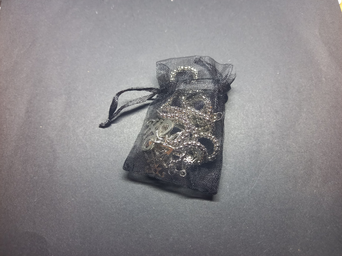 Goth Gothic Witchy killstar witch witchcraft Occult Satanic satanic temple "Satanic Trinity Necklace" V2