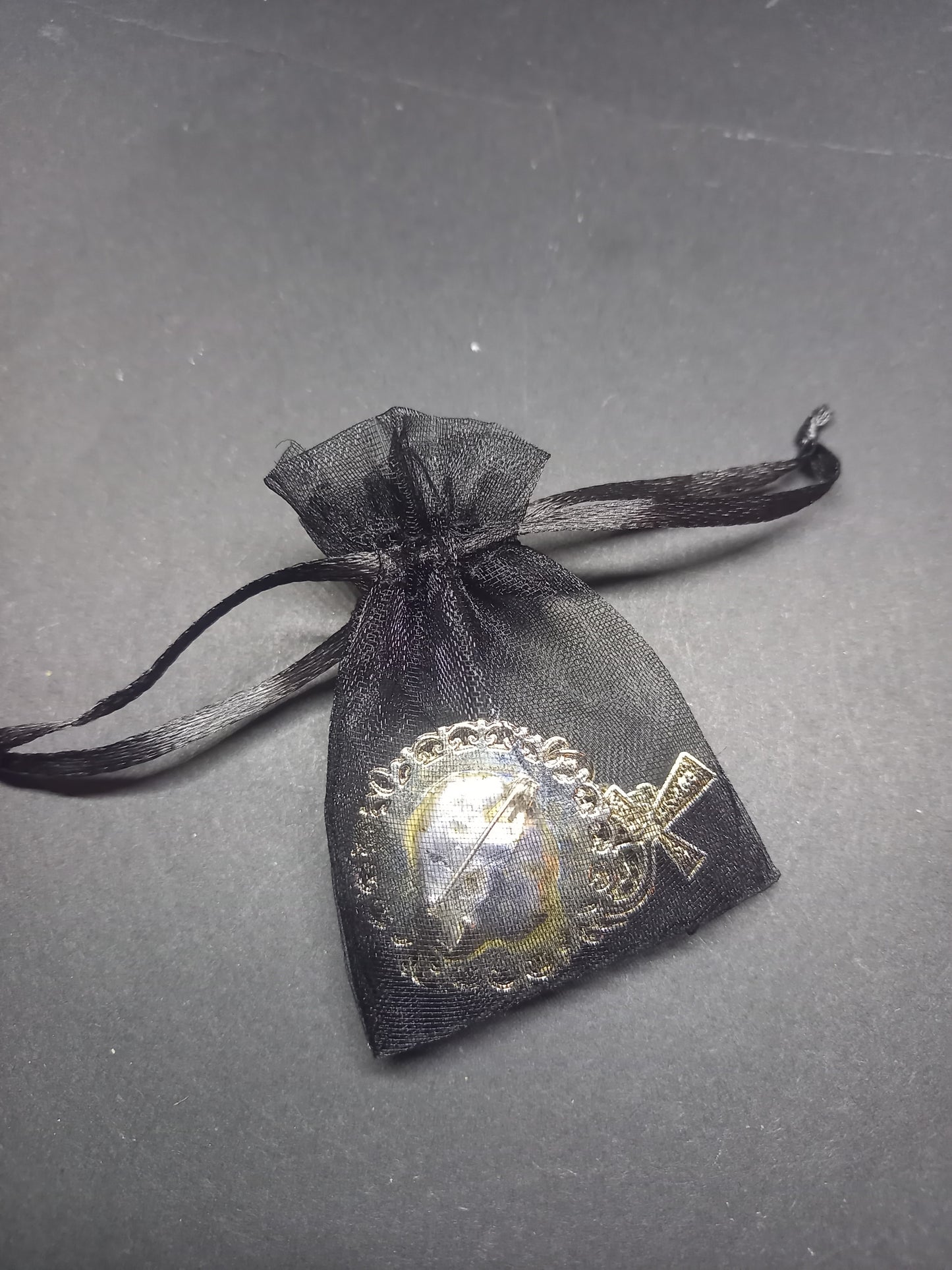 Goth Gothic Withy Killstar neil gaiman's sandman "Death" inspired Deluxe broach