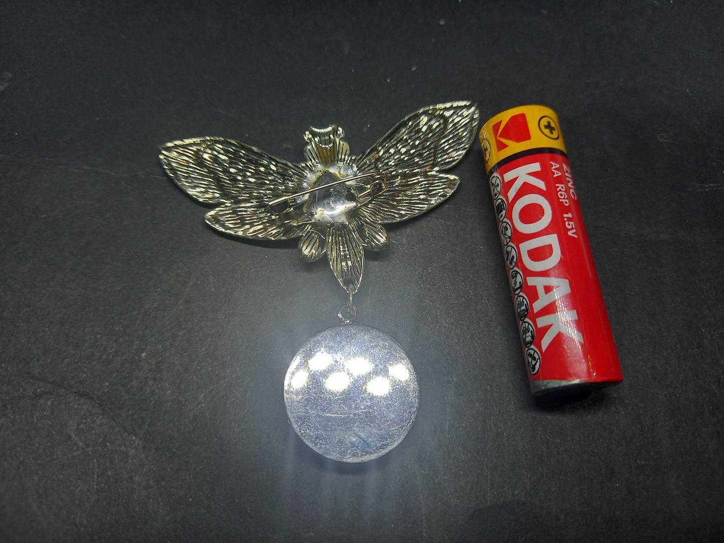 Goth Gothic Witchy Killstar occult pagan oddity curiosity "Death Head Moth with Straight Outta Salem slogan"