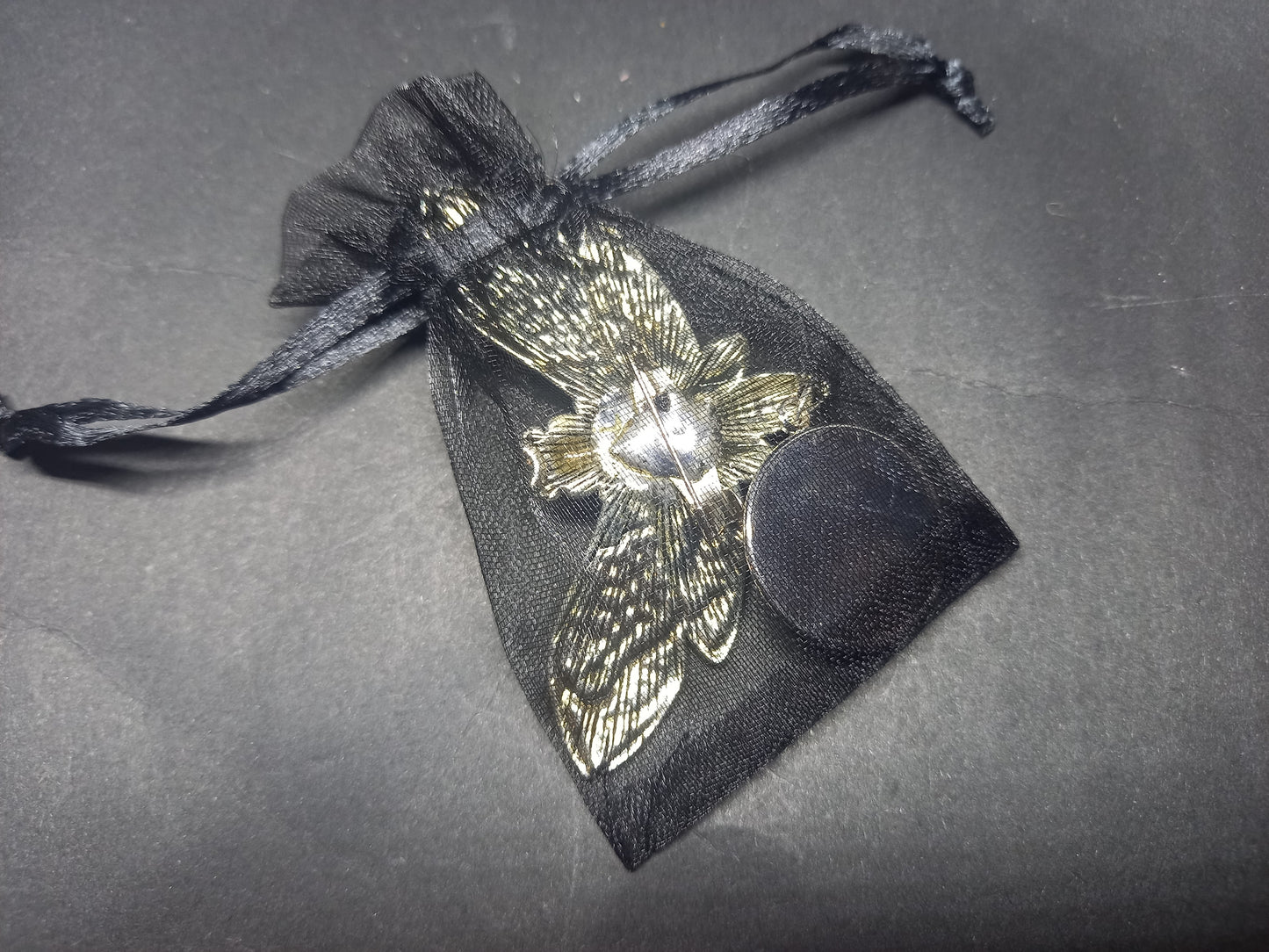 Goth Gothic Witchy Killstar occult pagan oddity curiosity "Death Head Moth with Straight Outta Salem slogan"