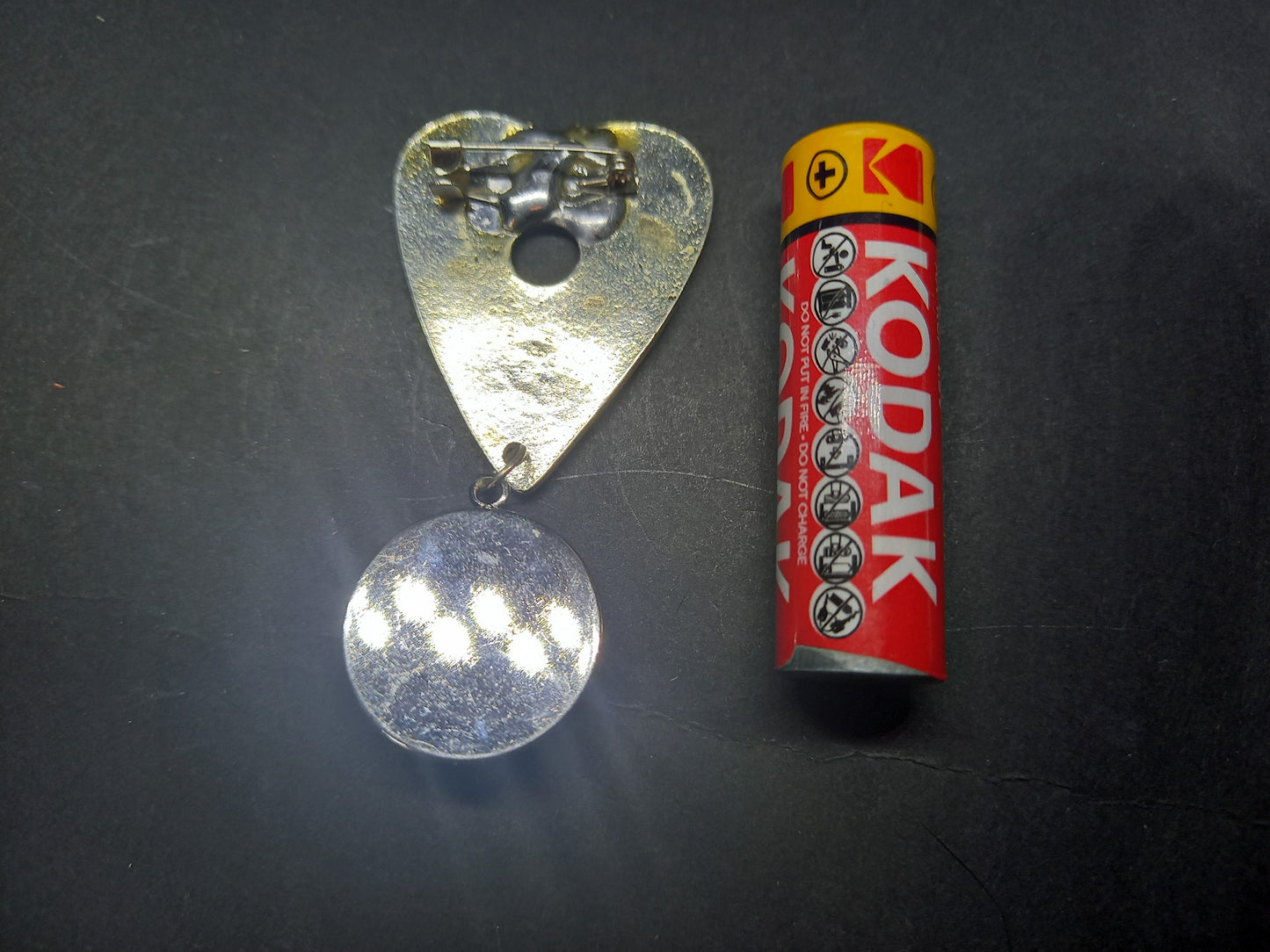 Goth Gothic Witchy Killstar occult pagan oddity curiosity "Ouija Planchette with Witch detail"