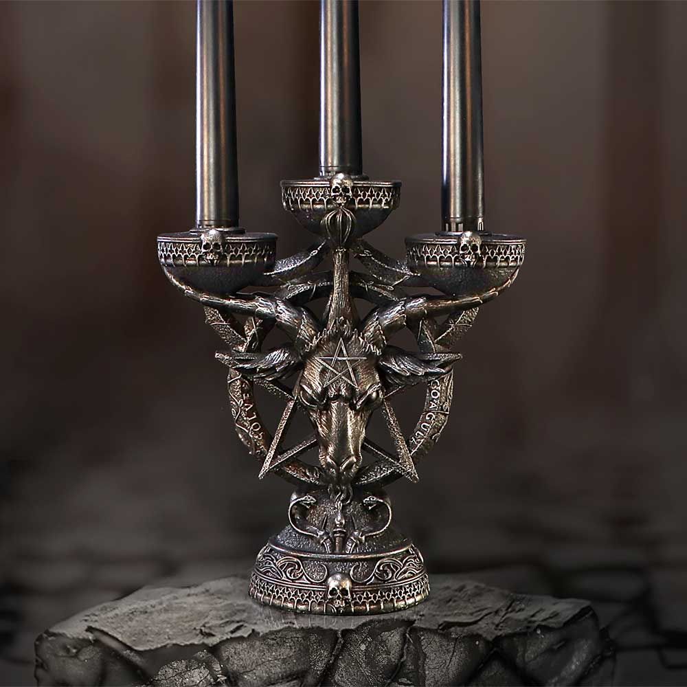 Nemesis Now Baphomet's Radiance Candelabra 46cm