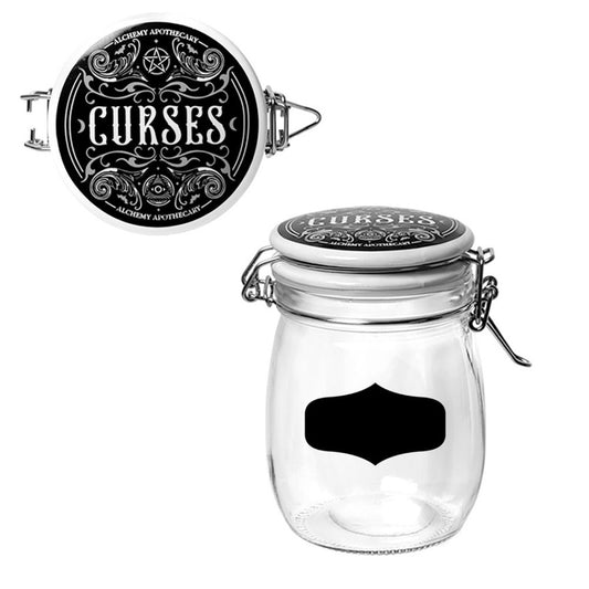 Alchemy Gothic Curses, Tricks & Spells Storage Jars