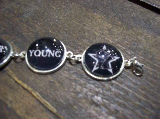 Gothic Old School Goth Witchy Floodland Sisters of Mercy inspired "Fuck Me And Marry Me Young" Bracelet