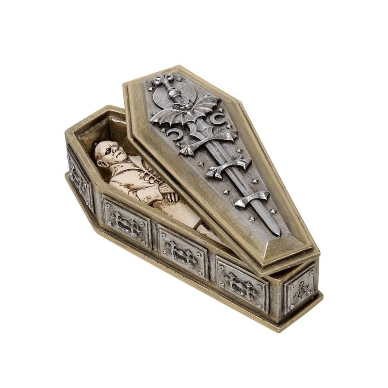 Alchemy Gothic Nosferatu's Rest Casket & Figure