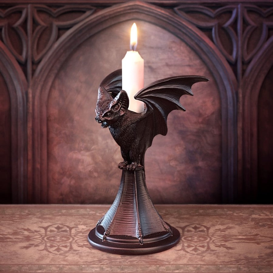 Alchemy Gothic Vespertilio (Bat Candlestick)