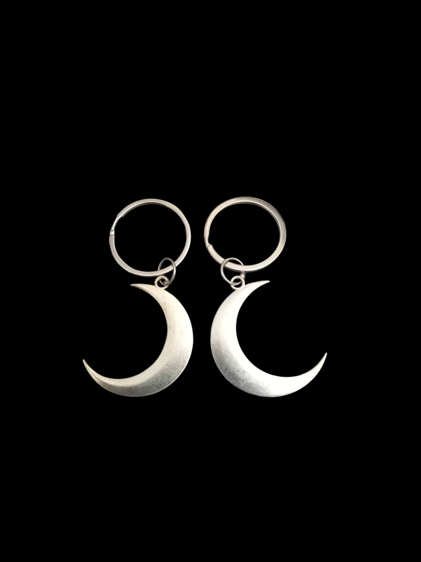 Goth gothic witchy Witch occult witchcraft pagan wicca "Crescent moon Boot,Bag Charm or Keyring"
