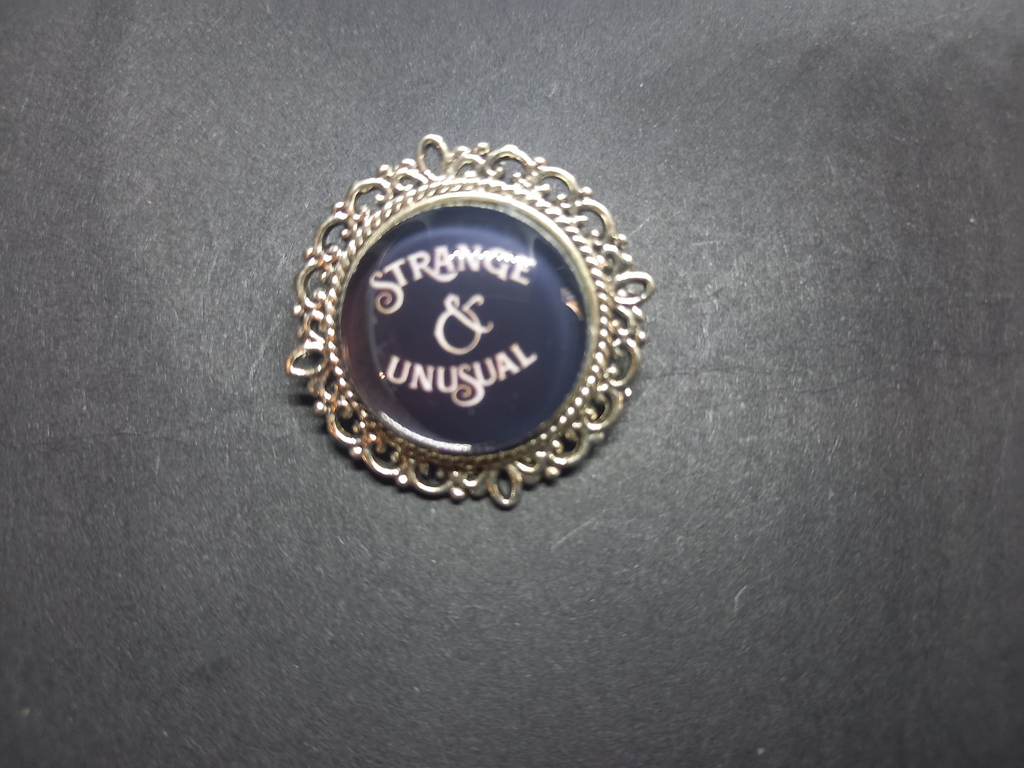 Goth gothic witchy killstar beetlejuice & craft inspired "strange and unusual ,we are the weirdos mister" decorative pin badge set