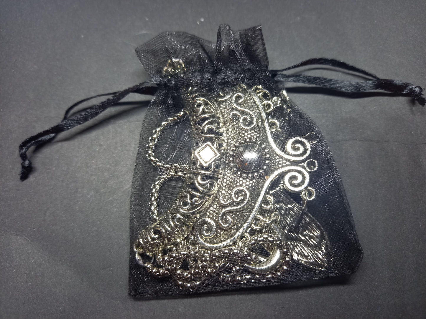 Goth Gothic Witchy Witch Witchcraft Occult satanic Pagan Wicca Boohoo style Death head moth V1 with moons