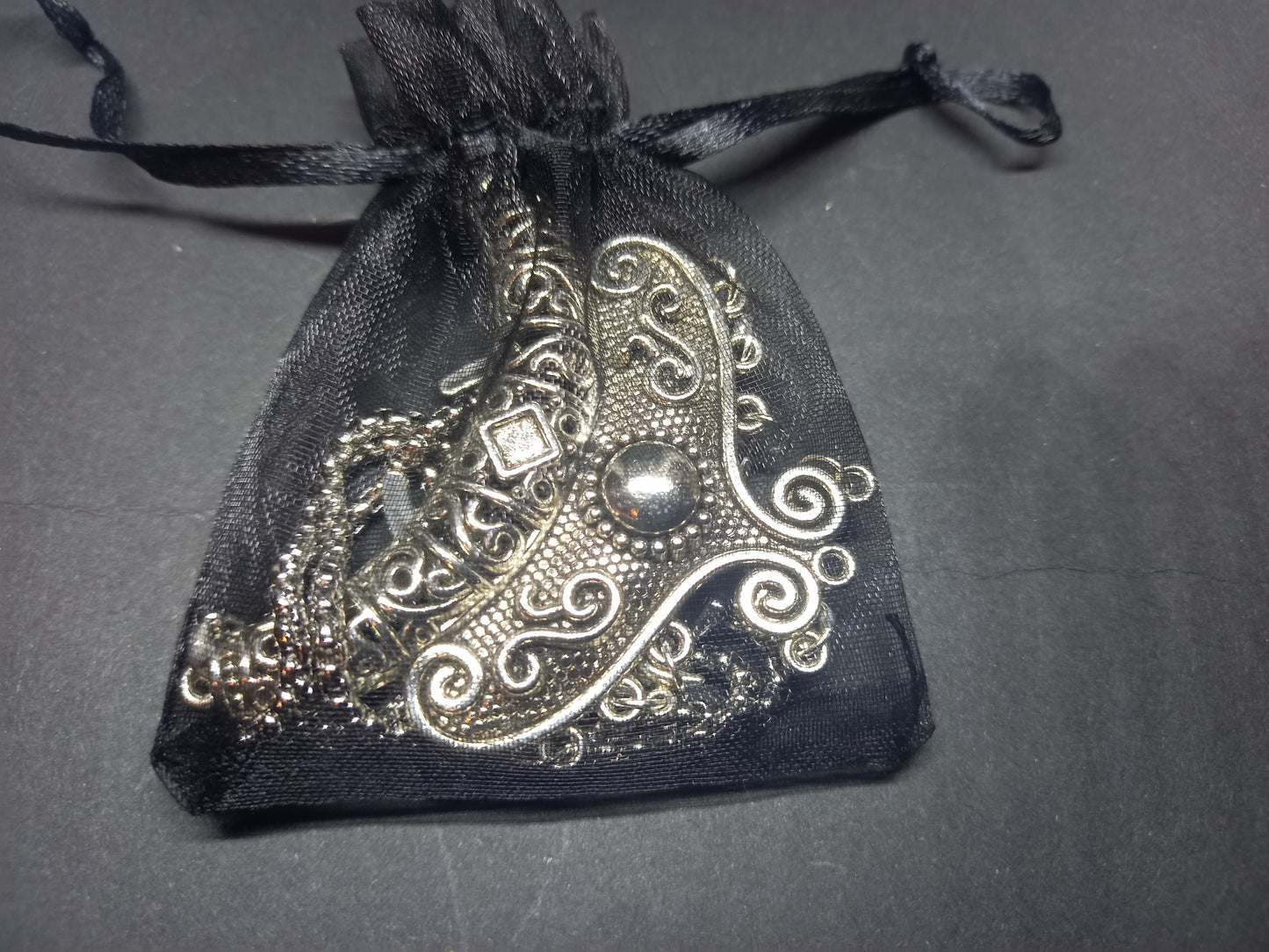 Goth Gothic Witchy Witch Witchcraft Occult satanic Pagan Wicca Boohoo style with 3 moons