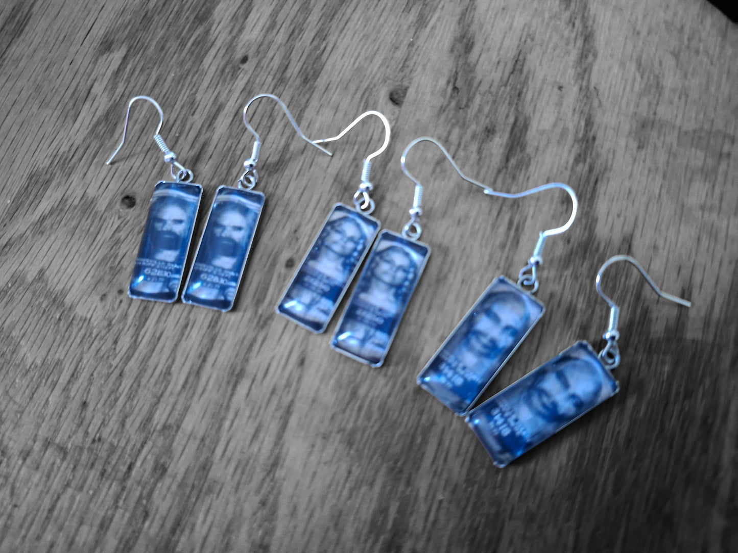 Rectangle Earrings ,"The Devil's Rejects" inspired
