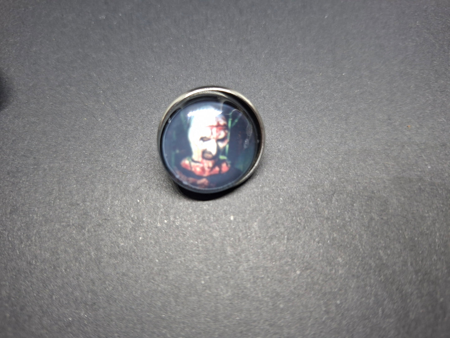 Set of 3 Pin badges inspired by "Art" the clown from Terrifier