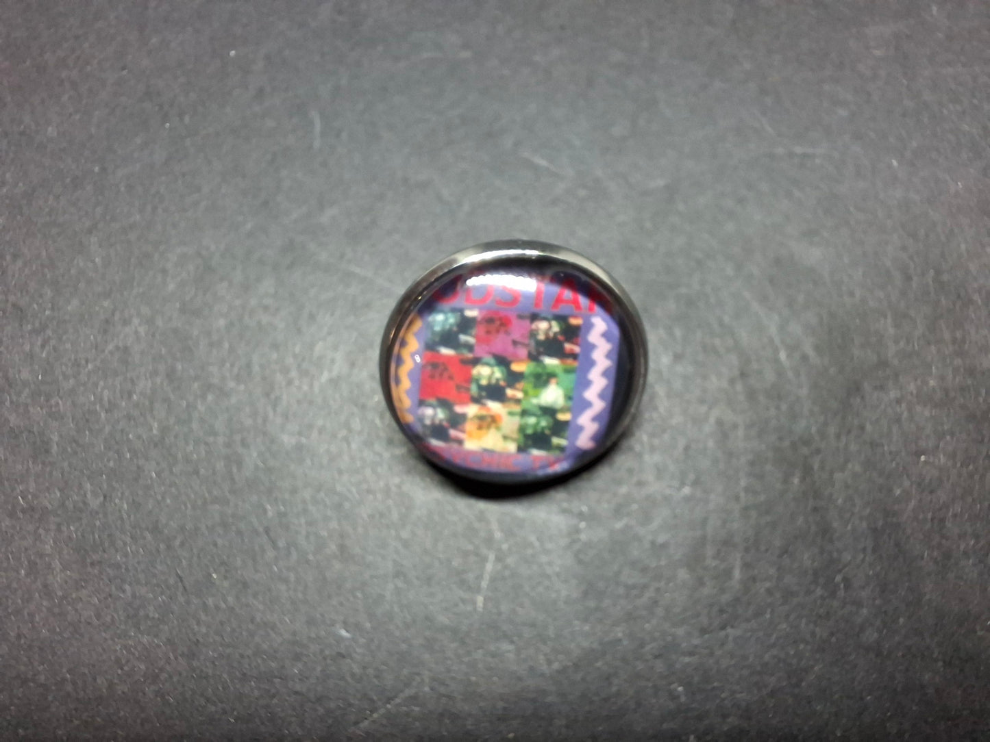 Gothic Goth Old School 1980's Alternative Psychic TV TOPY Thee Temple ov Psychick Youth Genesis P-Orridge Inspired set of three pin badgesV2