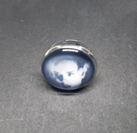 Goth Gothic Witchy Psychobilly Alternative horror inspired "Gothic bride" fully adjustable ring