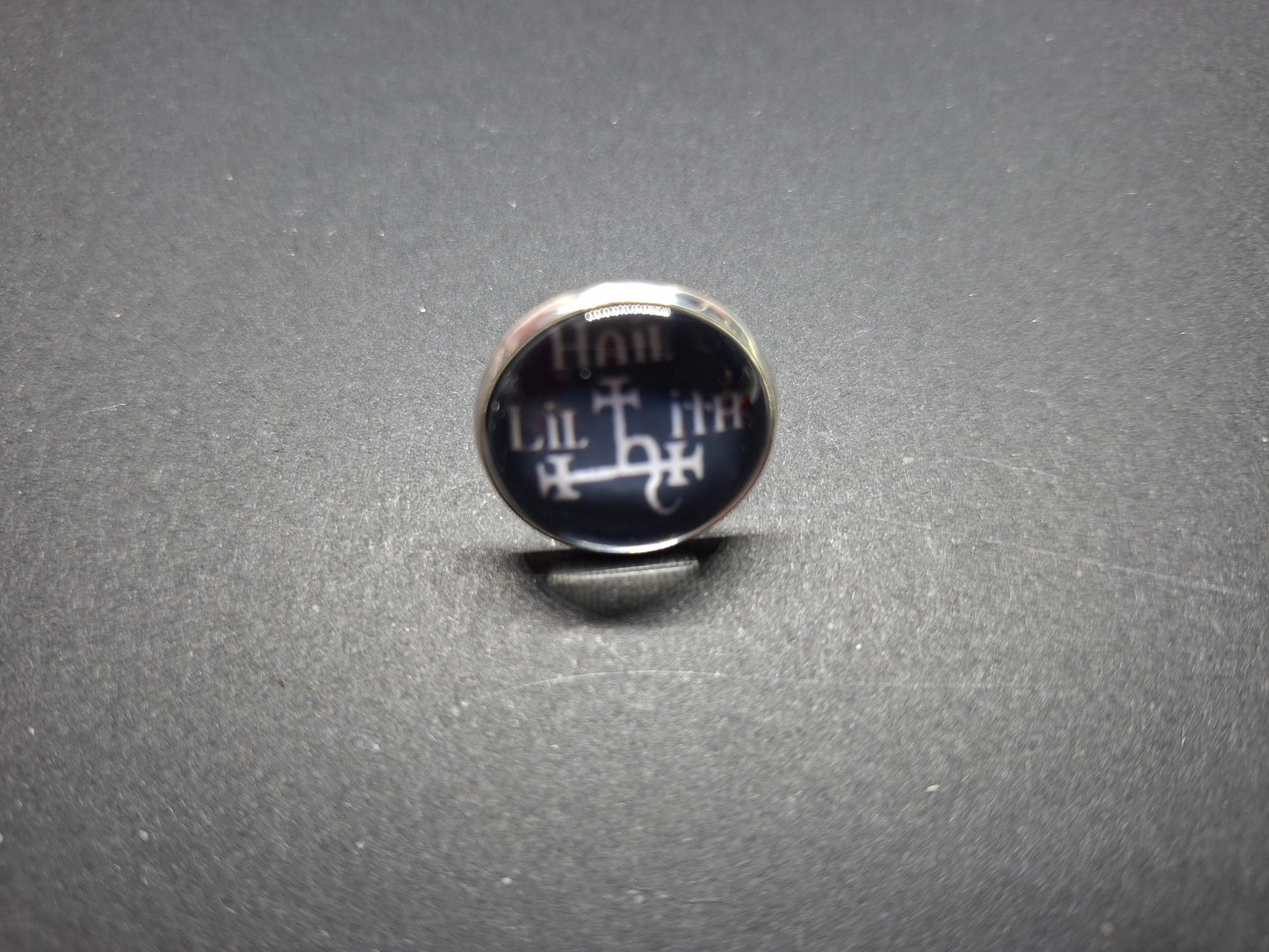 fully adjustable ring "Lilith" inspired set :Goth Gothic Witchy Occult Witch Ritual Jewelry