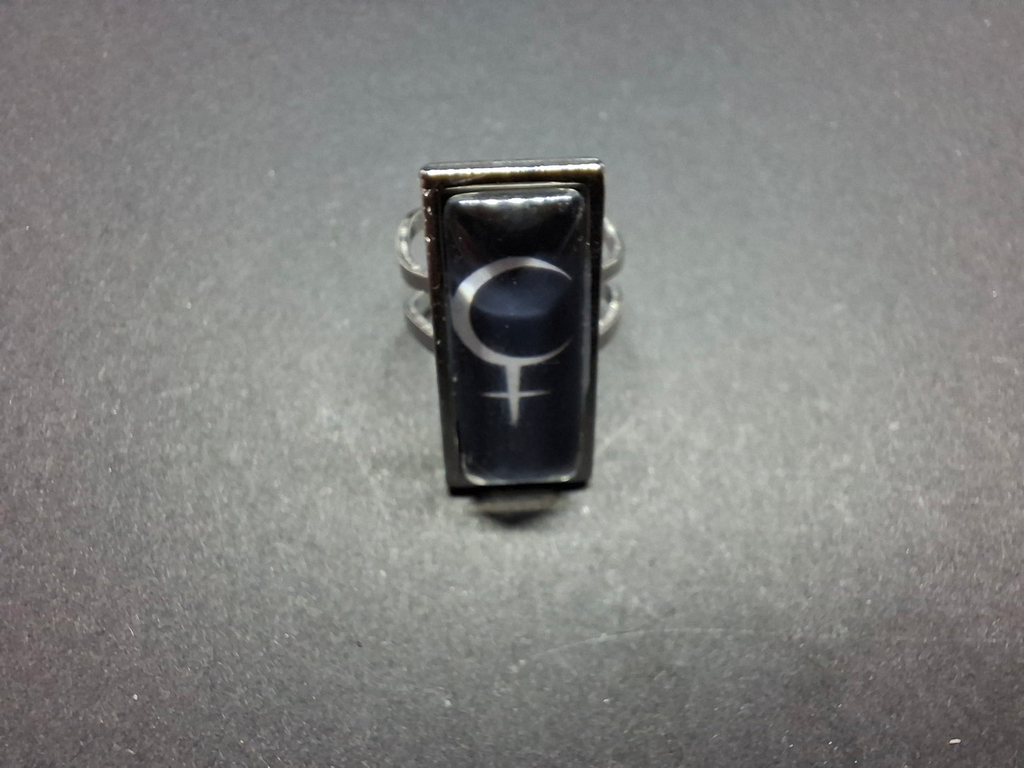 fully adjustable ring "Lilith" inspired set :Goth Gothic Witchy Occult Witch Ritual Jewelry