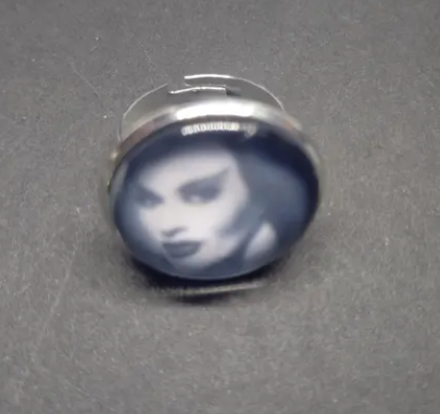 Goth Gothic Witchy Psychobilly Alternative horror inspired "Gothic bride" fully adjustable ring