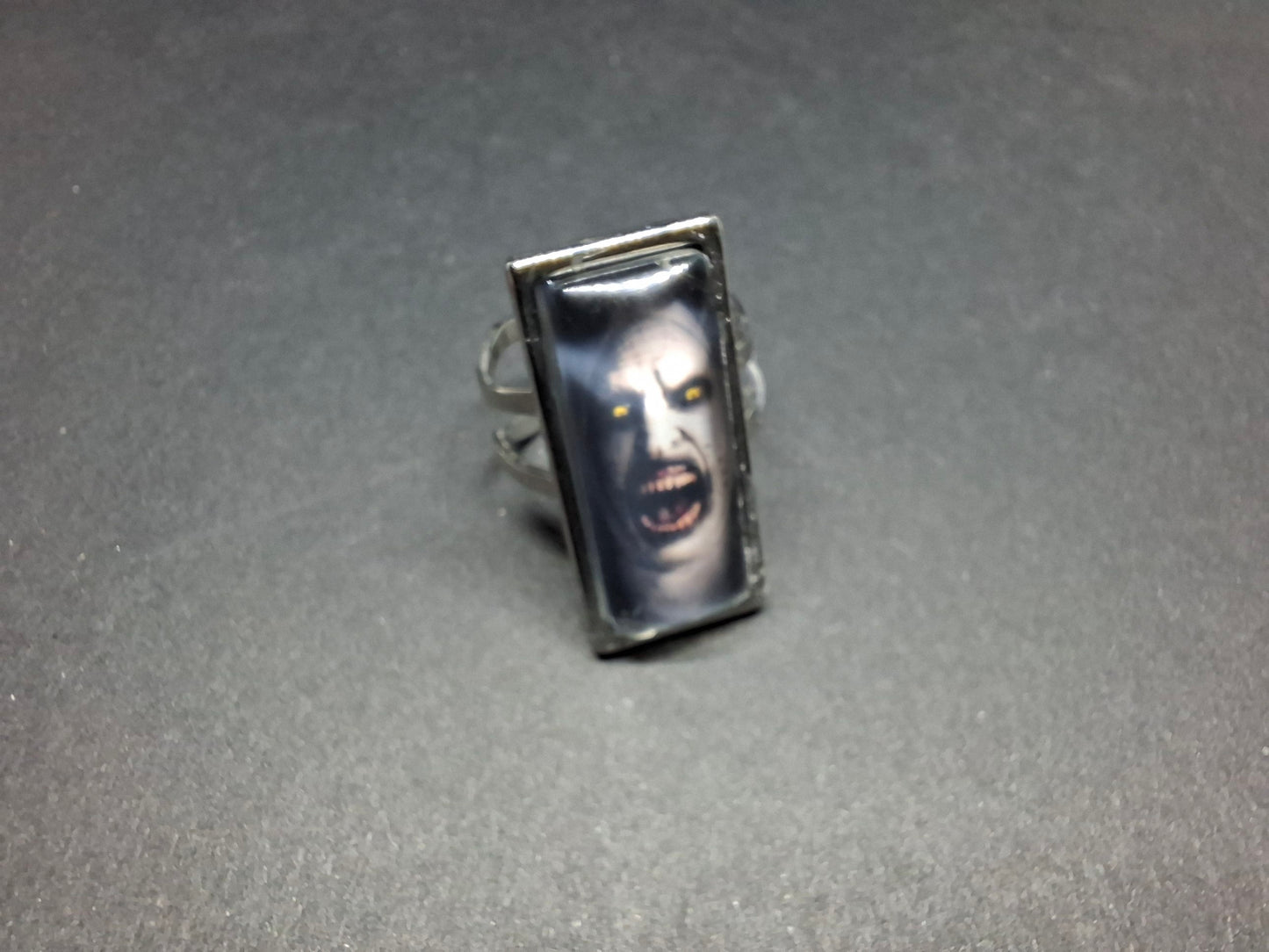 Adjustable Rings, The Conjuring inspired "Nun" round or rectangle