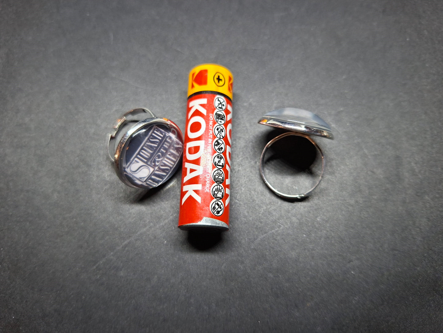 Goth Gothic Punk Alternative New Wave 1980's Siouxsie And The Banshees "Inspired" radjustable rings