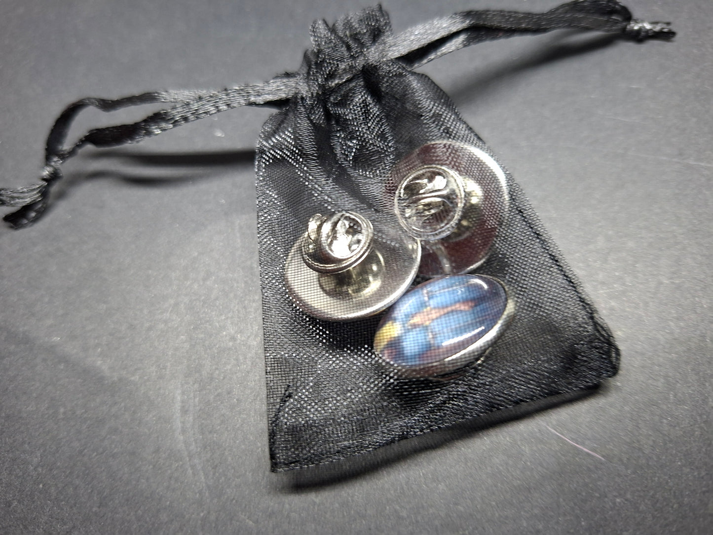 Set of 3 Snap Back Pin Badges "The Shinning" inspired