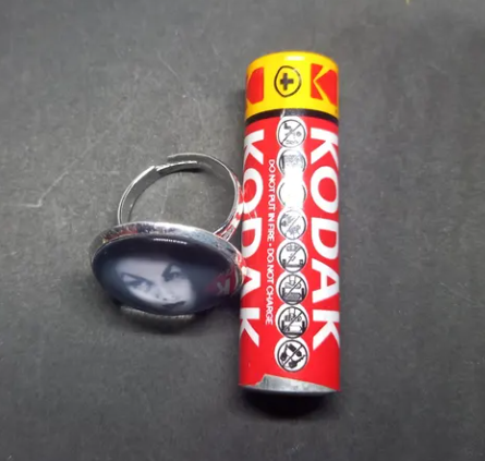 Goth Gothic Witchy Psychobilly Alternative horror inspired "Gothic bride" fully adjustable ring