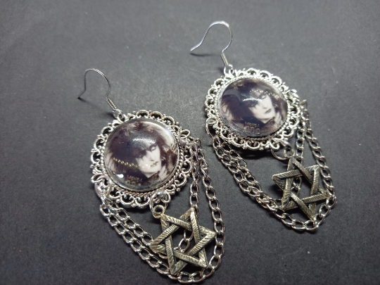 Goth Gothic Punk Alternative New Wave 1980's Siouxsie And The Banshees Siouxsie Sioux "Inspired" Deluxe Earrings