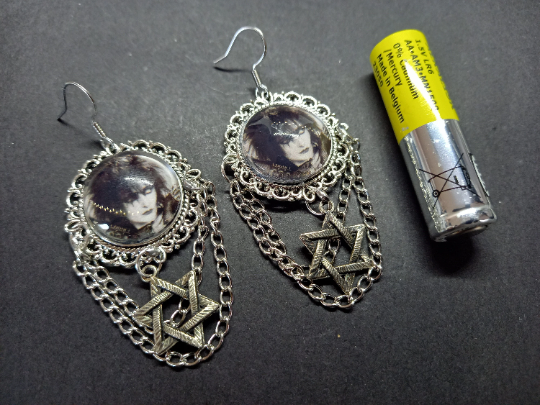 Goth Gothic Punk Alternative New Wave 1980's Siouxsie And The Banshees Siouxsie Sioux "Inspired" Deluxe Earrings