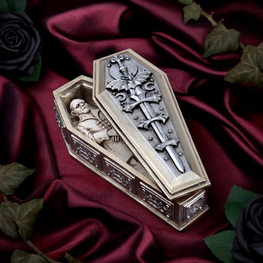 Alchemy Gothic Nosferatu's Rest Casket & Figure