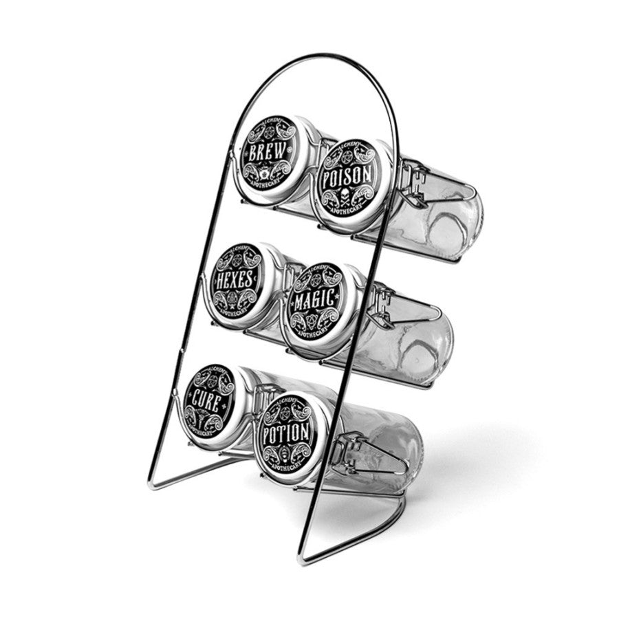 Alchemy Gothic Witch's Spice Rack